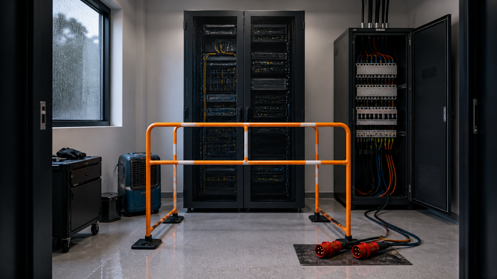 Why Damp Server-Room Equipment Should Not Be Powered On Immediately technical article image